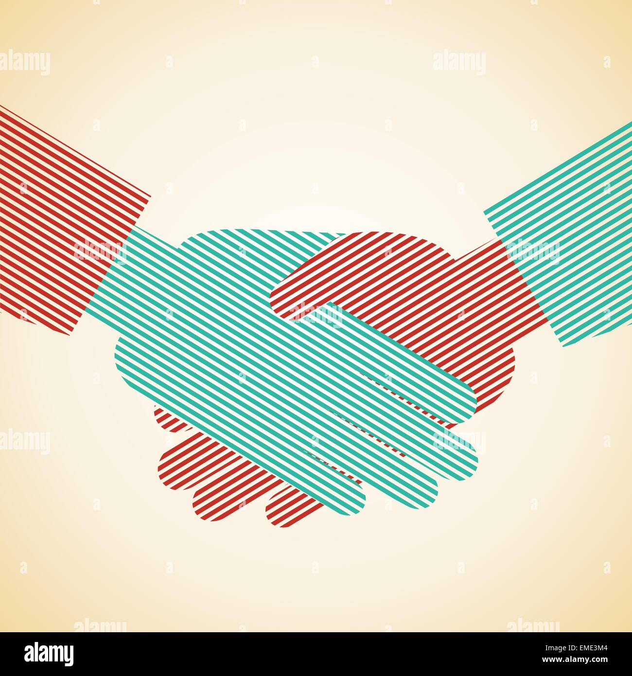 Illustration of businessman handshake background Stock Vector Image ...