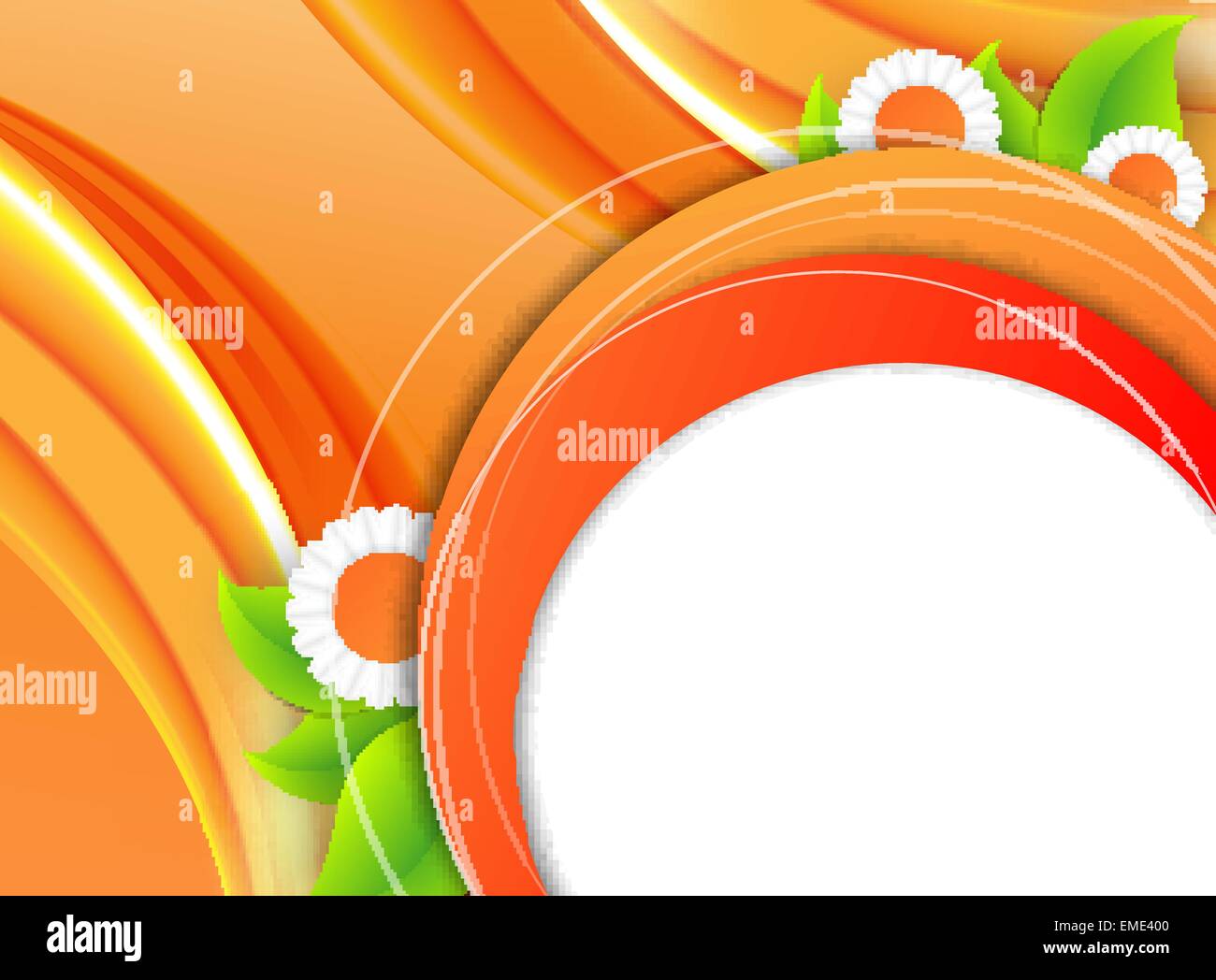 Vector abstract summer time background Stock Vector Image & Art - Alamy