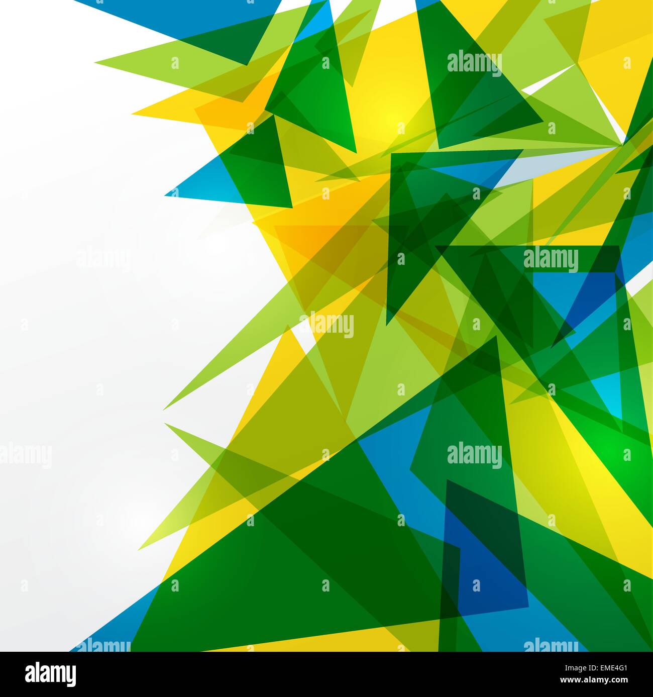 Abstract polygon background brazil flag hires stock photography and images Alamy