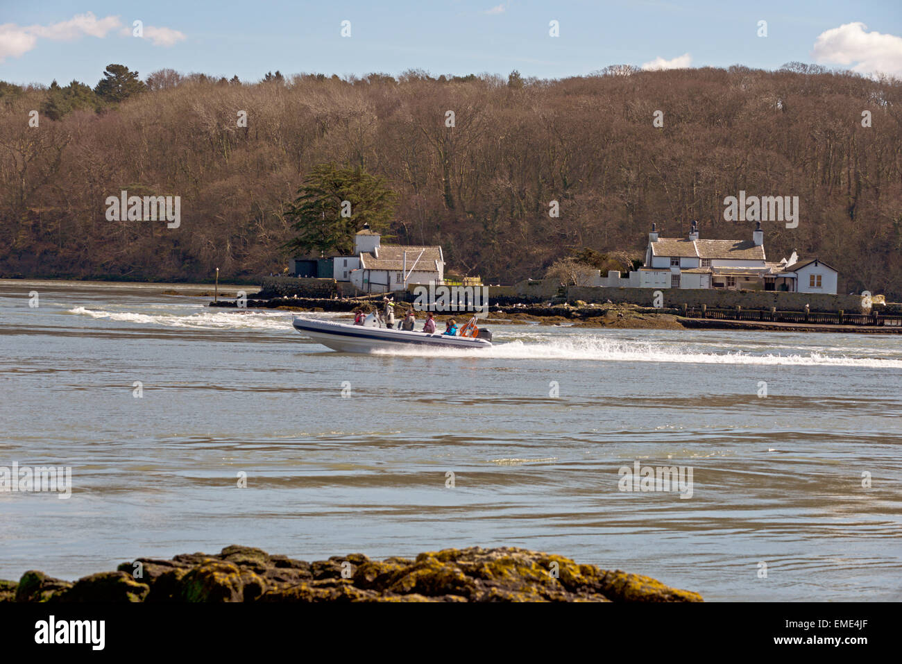 Menai Rib Menai strais hi-res stock photography and images - Alamy
