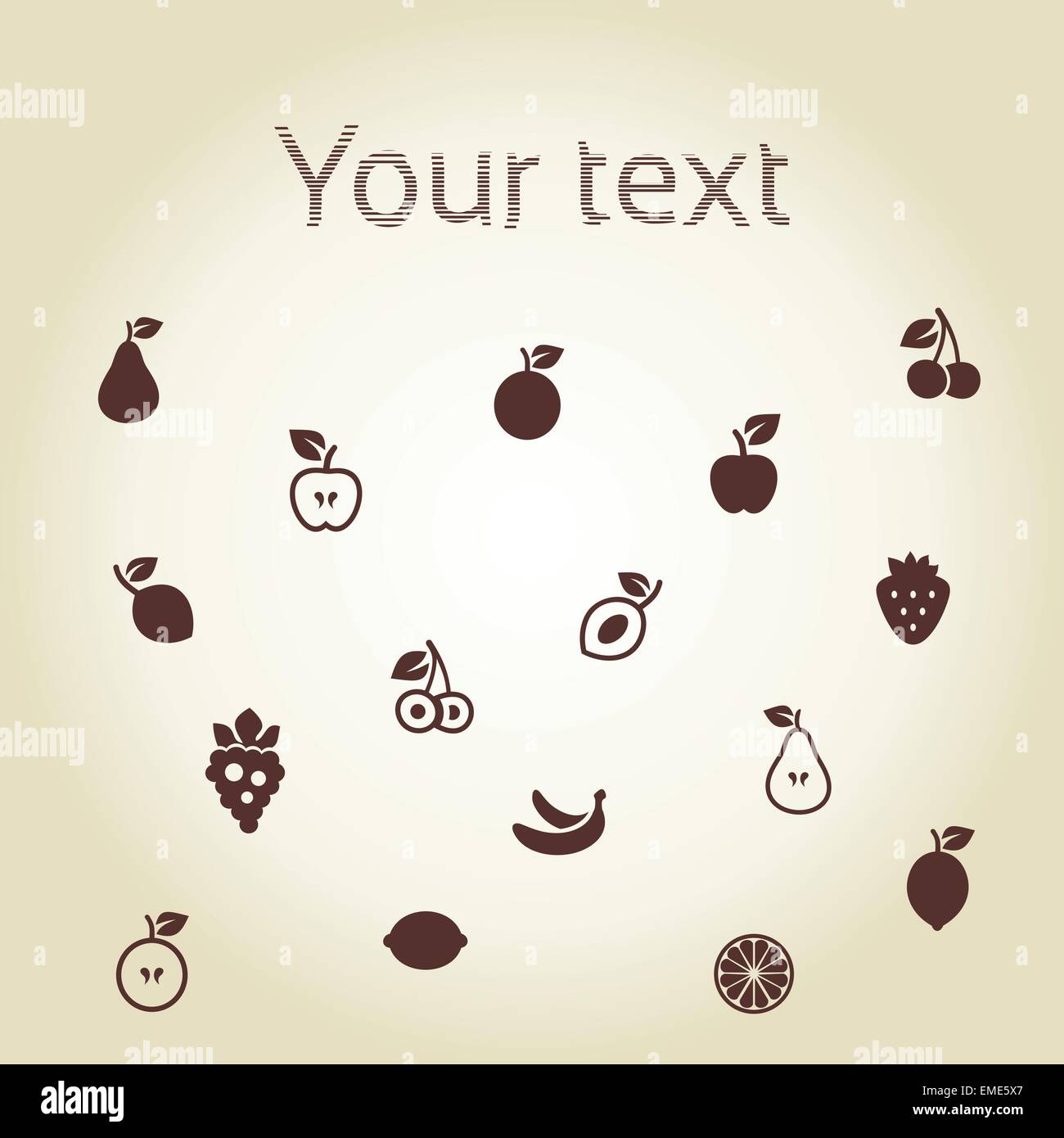Citrus plant fruit Stock Vector Images - Alamy