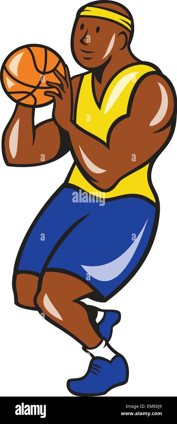 African American Basketball Player Shoot Ball Cartoon Stock Vector Image Art Alamy African American Basketball Player Shoot Ball Cartoon Stock Vector Image Art Alamy