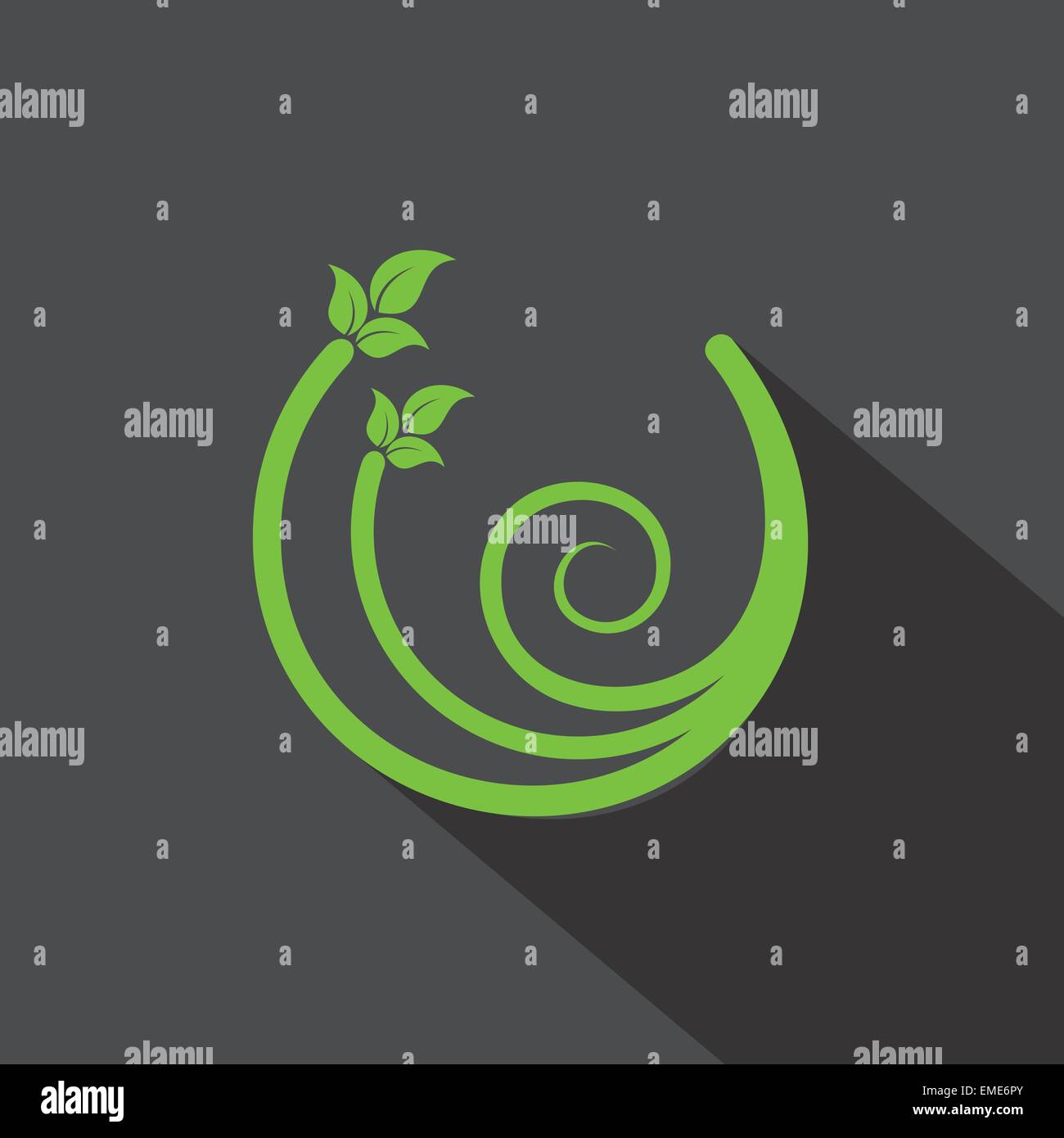 Eco leaf icon Stock Vector Image & Art - Alamy