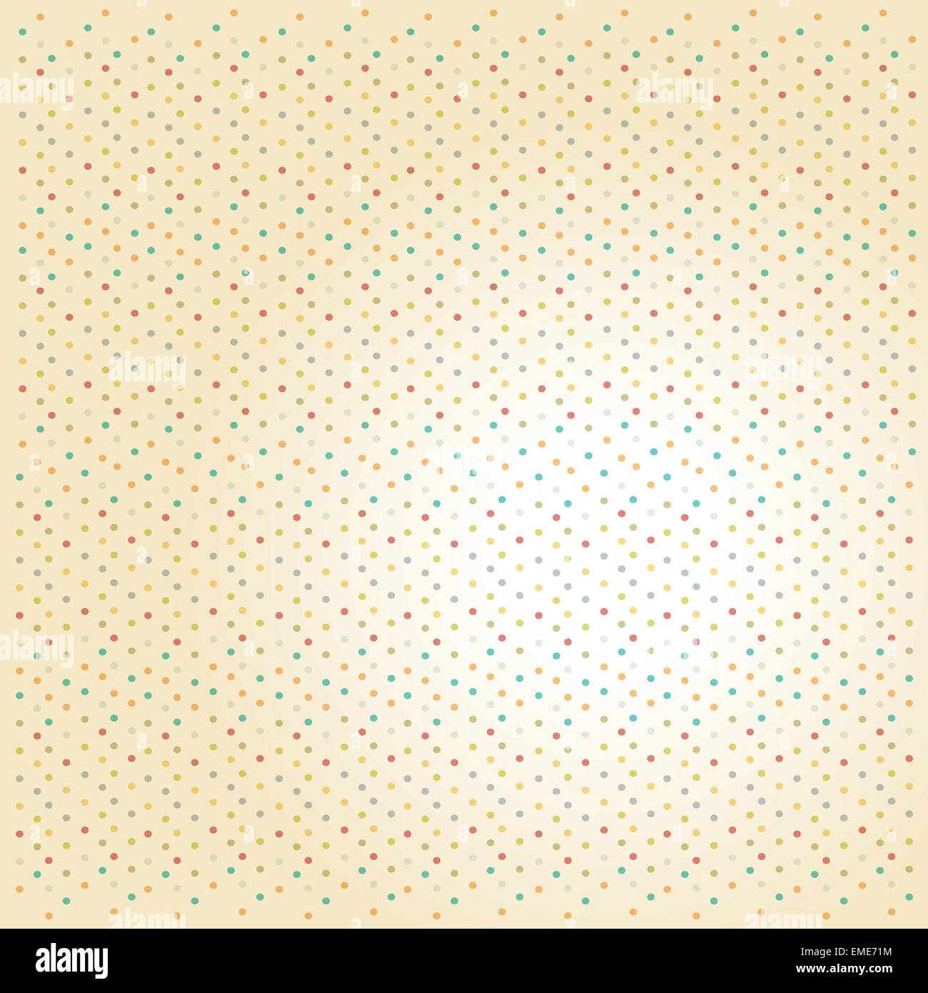 funny background with dots Stock Vector Image & Art - Alamy