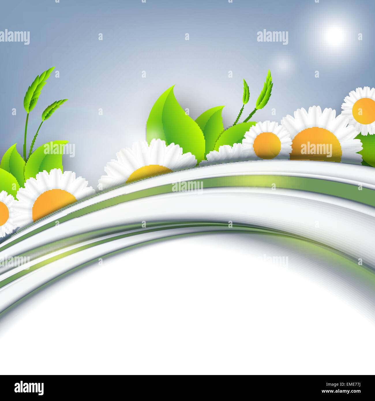 Vector abstract summer time background Stock Vector Image & Art - Alamy