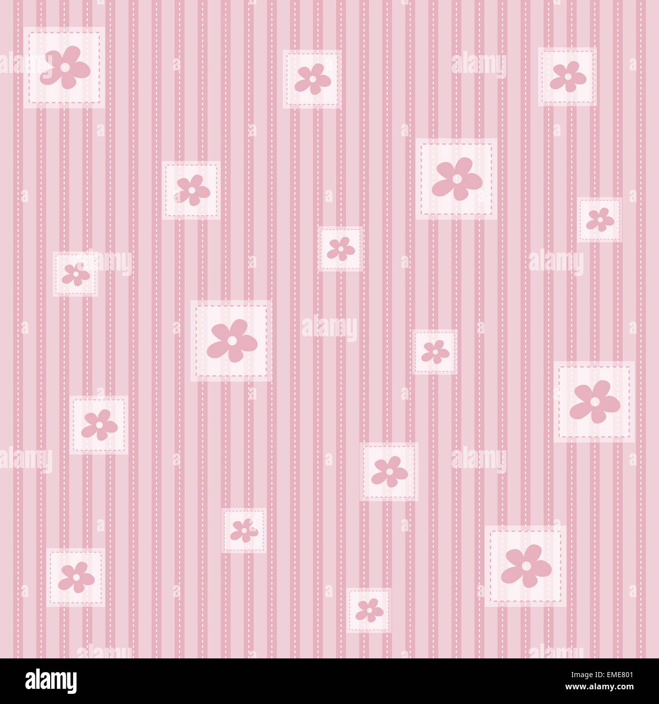 Flower seamless pattern background Stock Vector Image & Art - Alamy