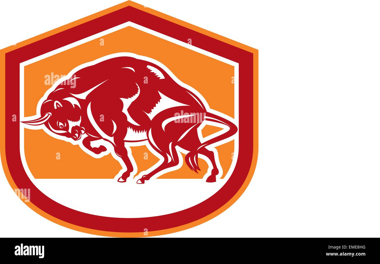 European bison Stock Vector Images - Alamy