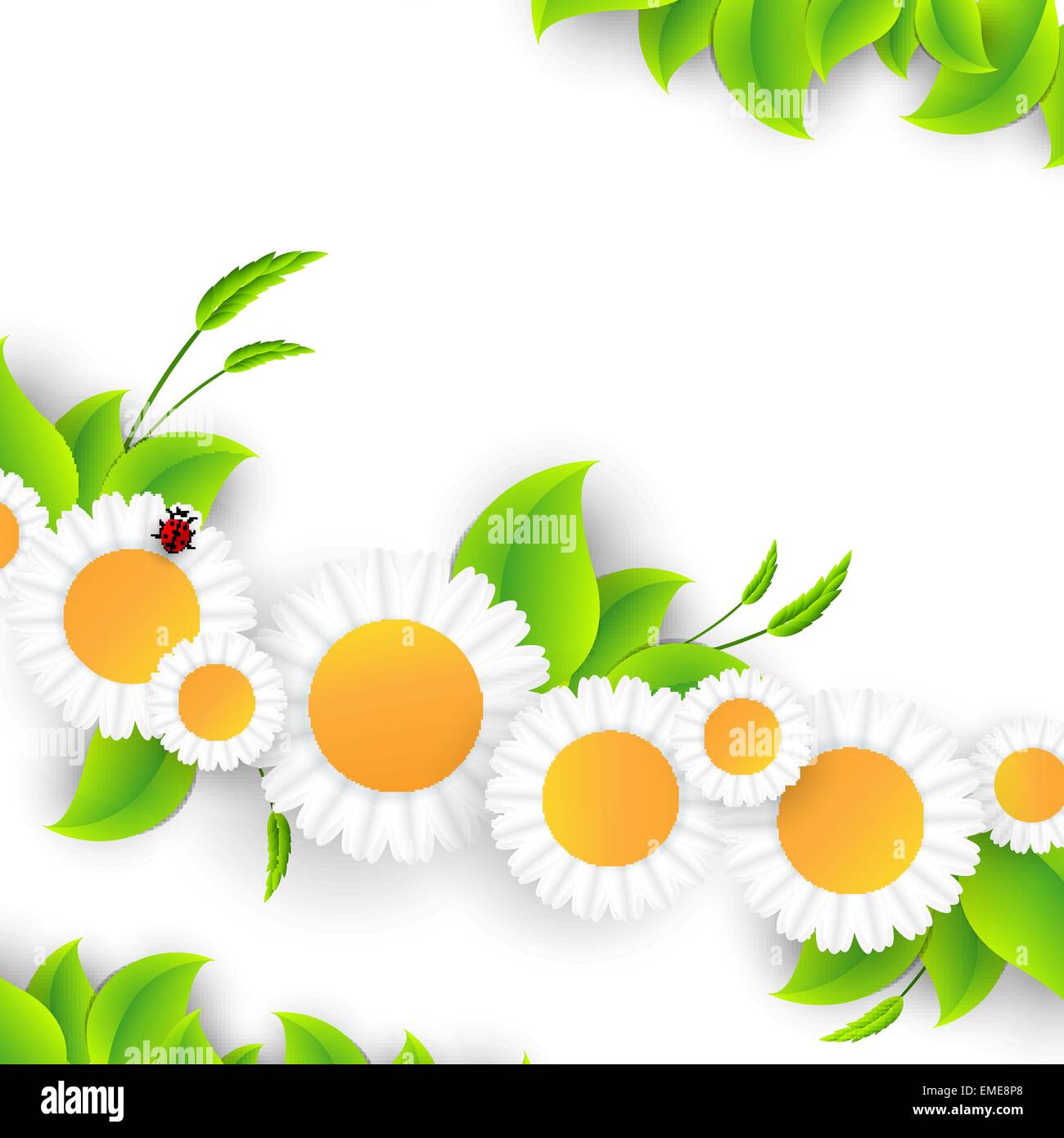 Vector abstract summer time background Stock Vector Image & Art - Alamy