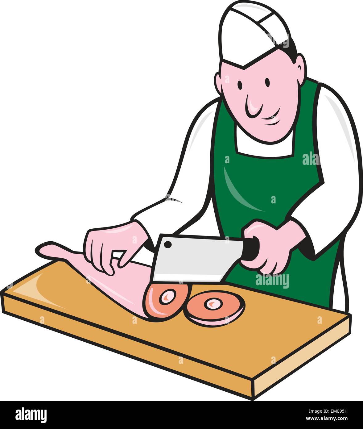 meat butcher clipart