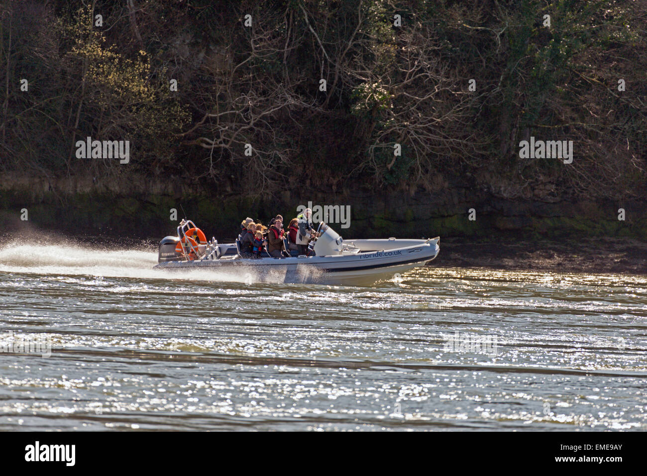 Menai Rib Menai Suspension Bridge Menai Strais Anglesey North Wales Uk Rib Ride ...