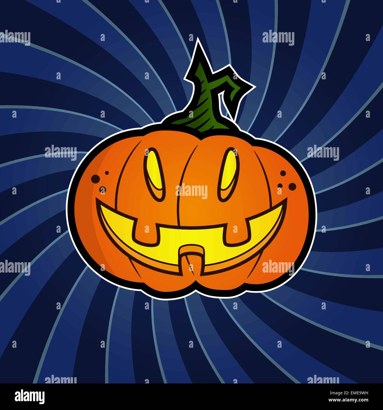 Halloween Pumpkin Stock Vector