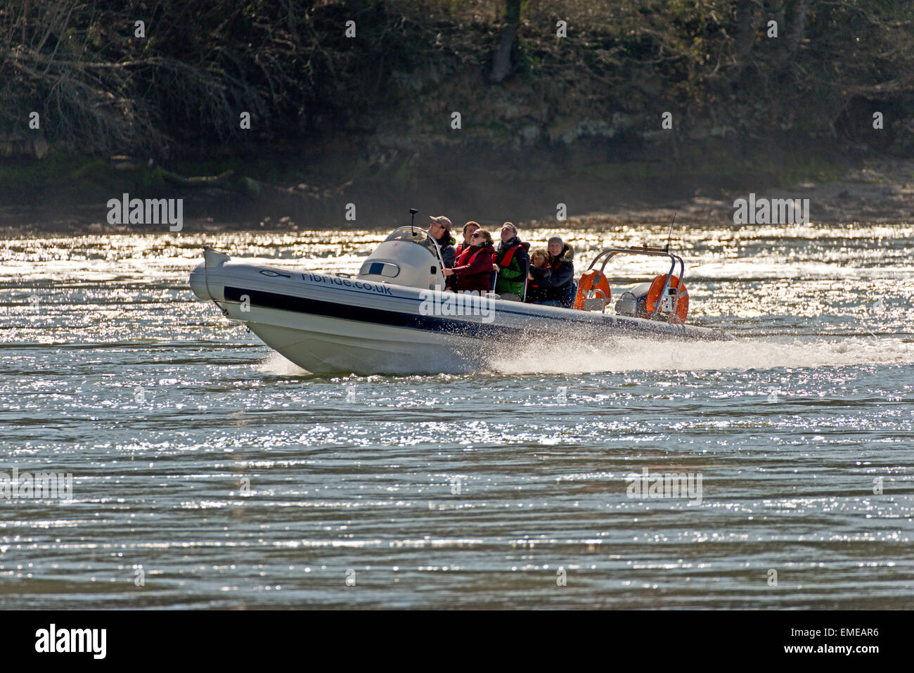 Menai Suspension Bridge Menai Strais Anglesey North Wales Uk Rib Ride ...
