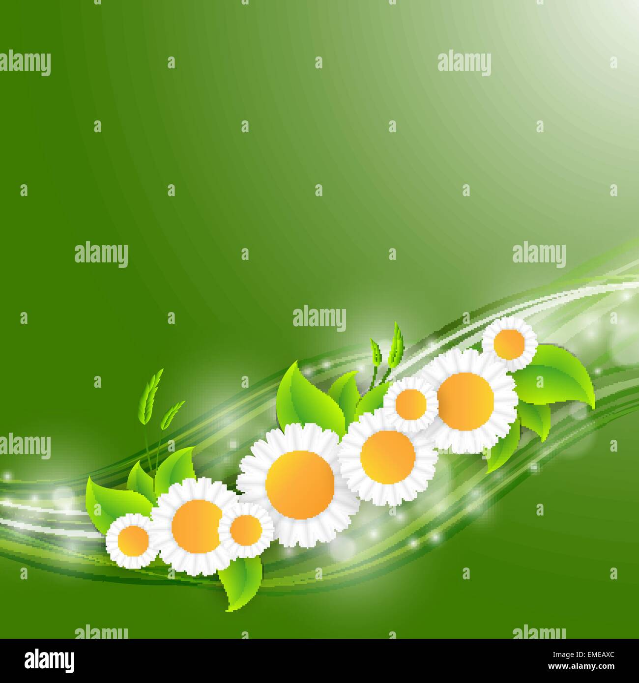 abstract floral vector background Stock Vector Image & Art - Alamy
