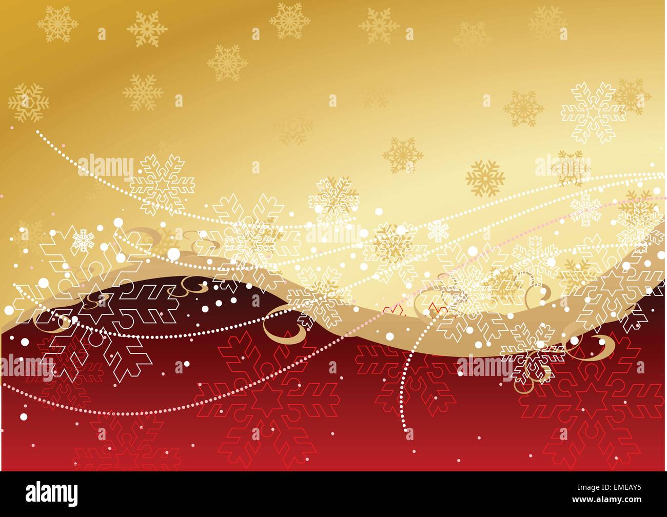 Gold Christmas background Stock Vector Image & Art Alamy