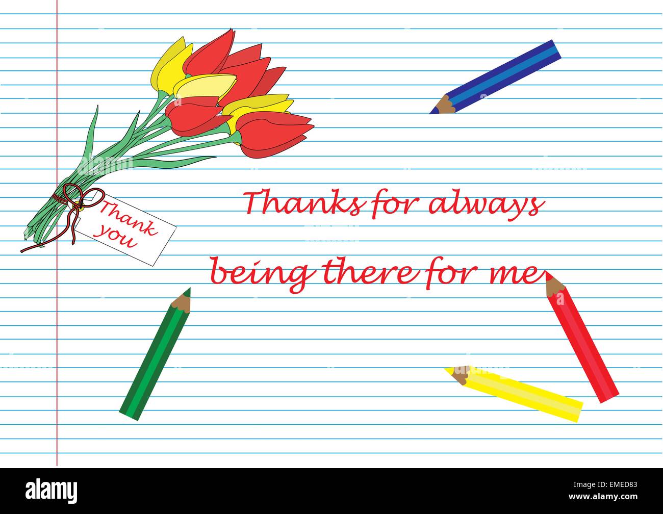 Thank you Stock Vector