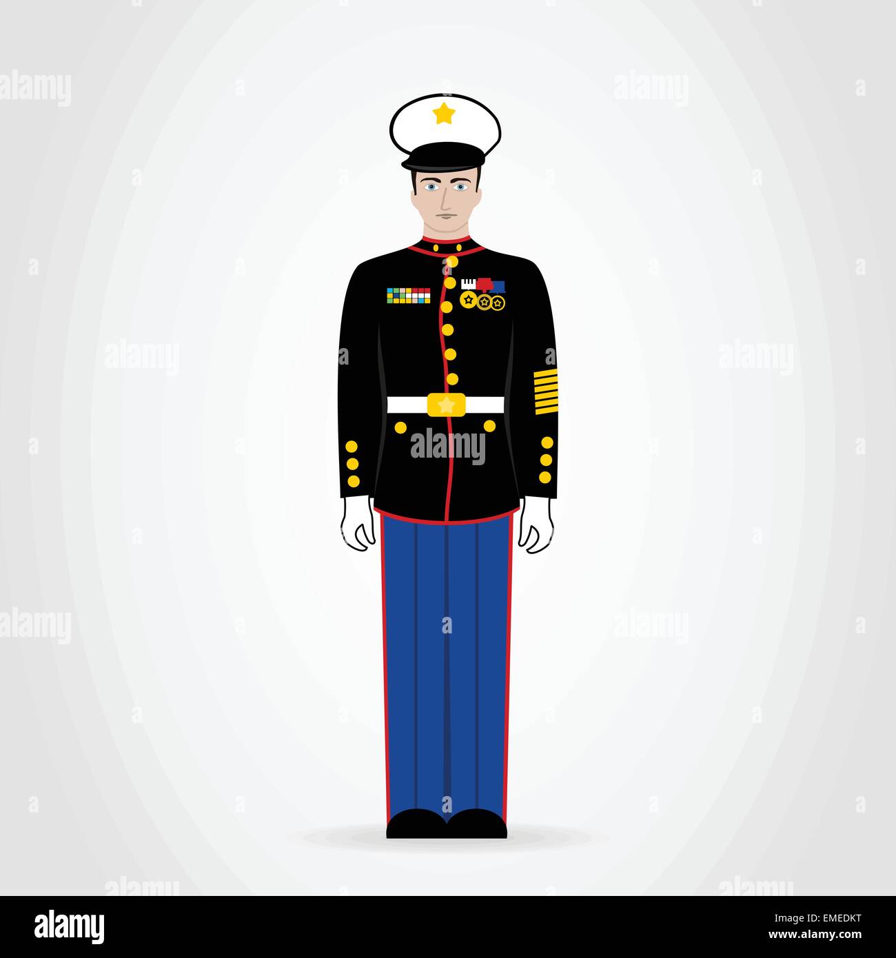 Soldier aim gun Stock Vector Images - Alamy