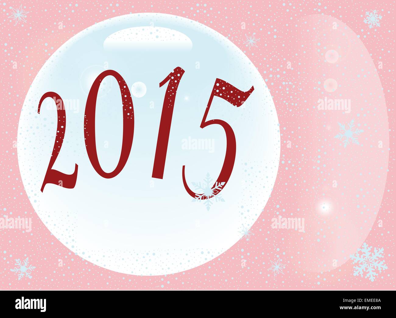 2015 New Year Stock Vector