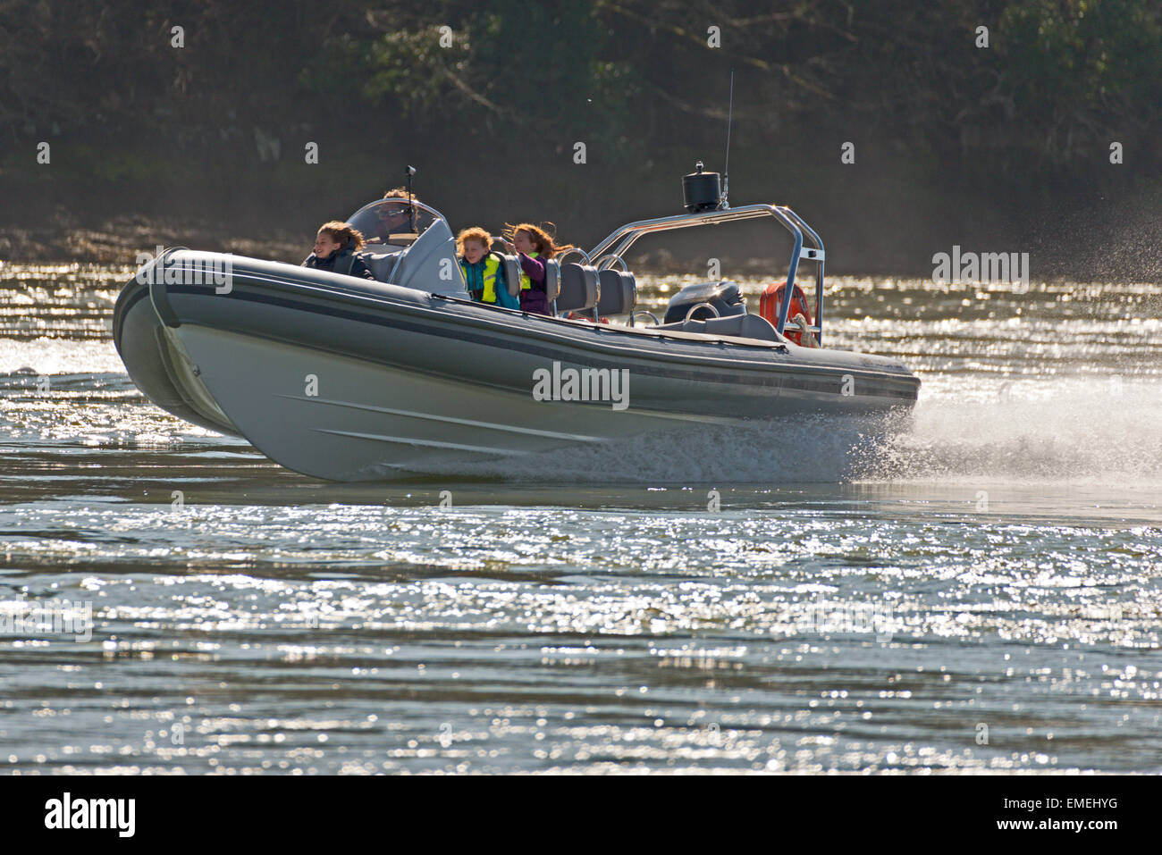 Menai Rib Menai Suspension Bridge Menai Strais Anglesey North Wales Uk Rib Ride ...
