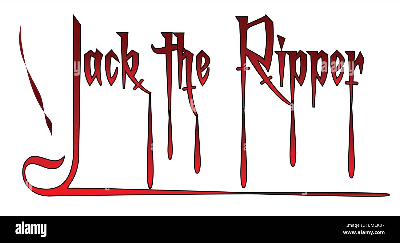 The Ripper Stock Vector