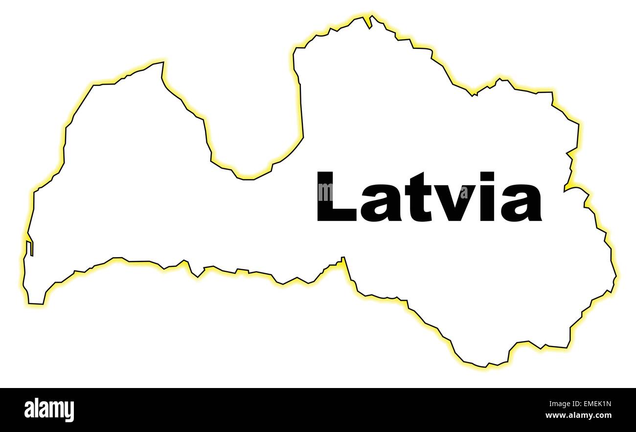 Latvia Stock Vector