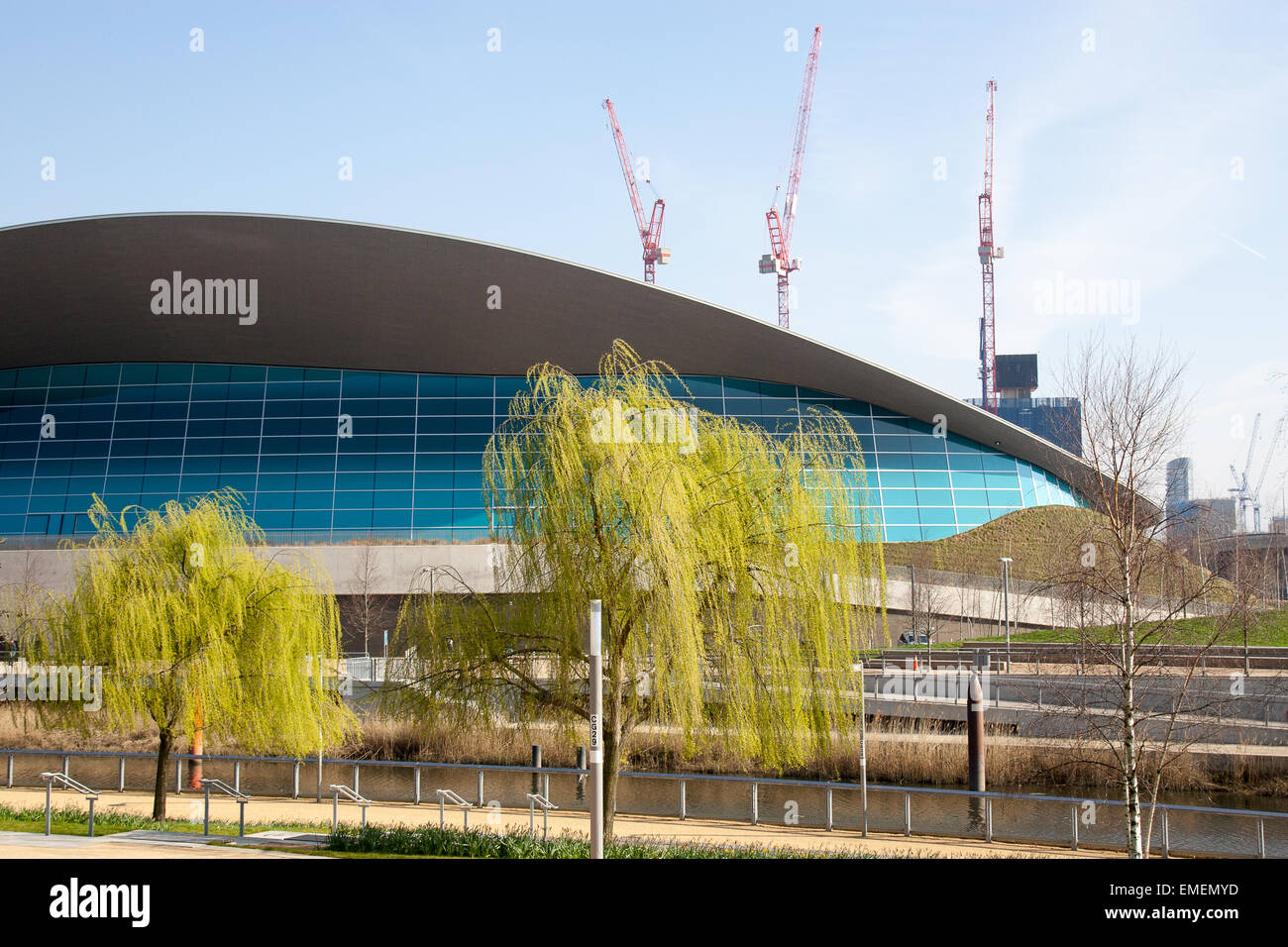 Queen Elizabeth Olympic Park Stratford East London England UK Europe
