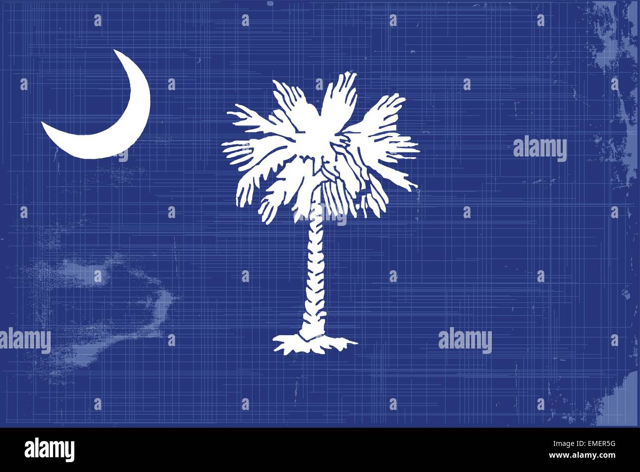 South Carolina State Flag Stock Vector Image & Art Alamy