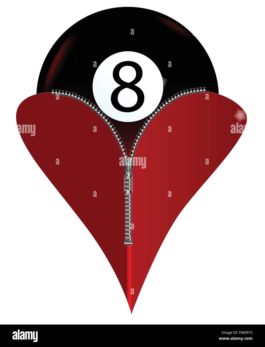Heart For Billiard Snooker 8 Ball Pool Fan Billiards Player Svg File –  artprintfile