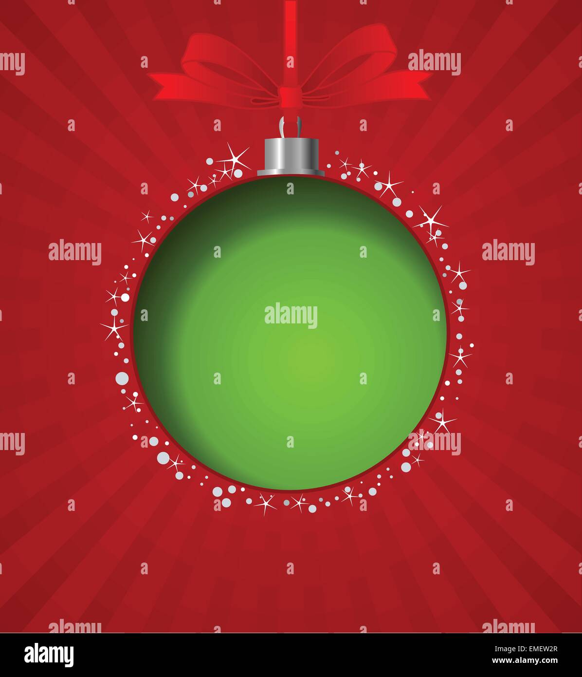 Merry christmas bauble Stock Vector Images Alamy