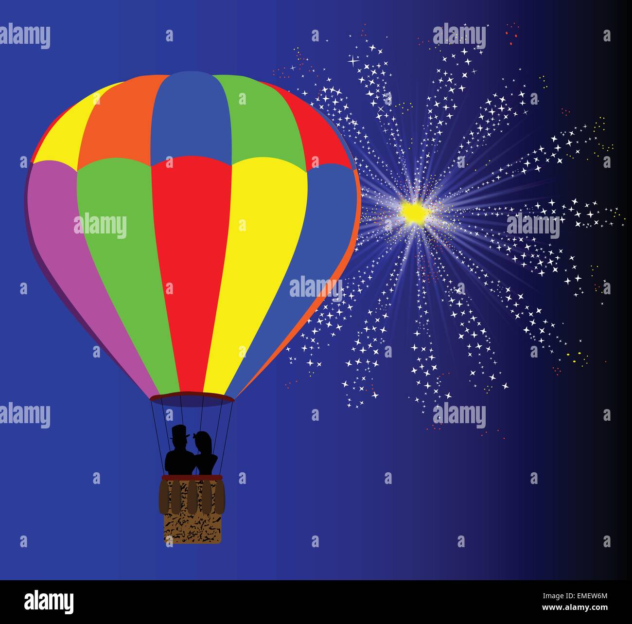 4th of july hot air balloons