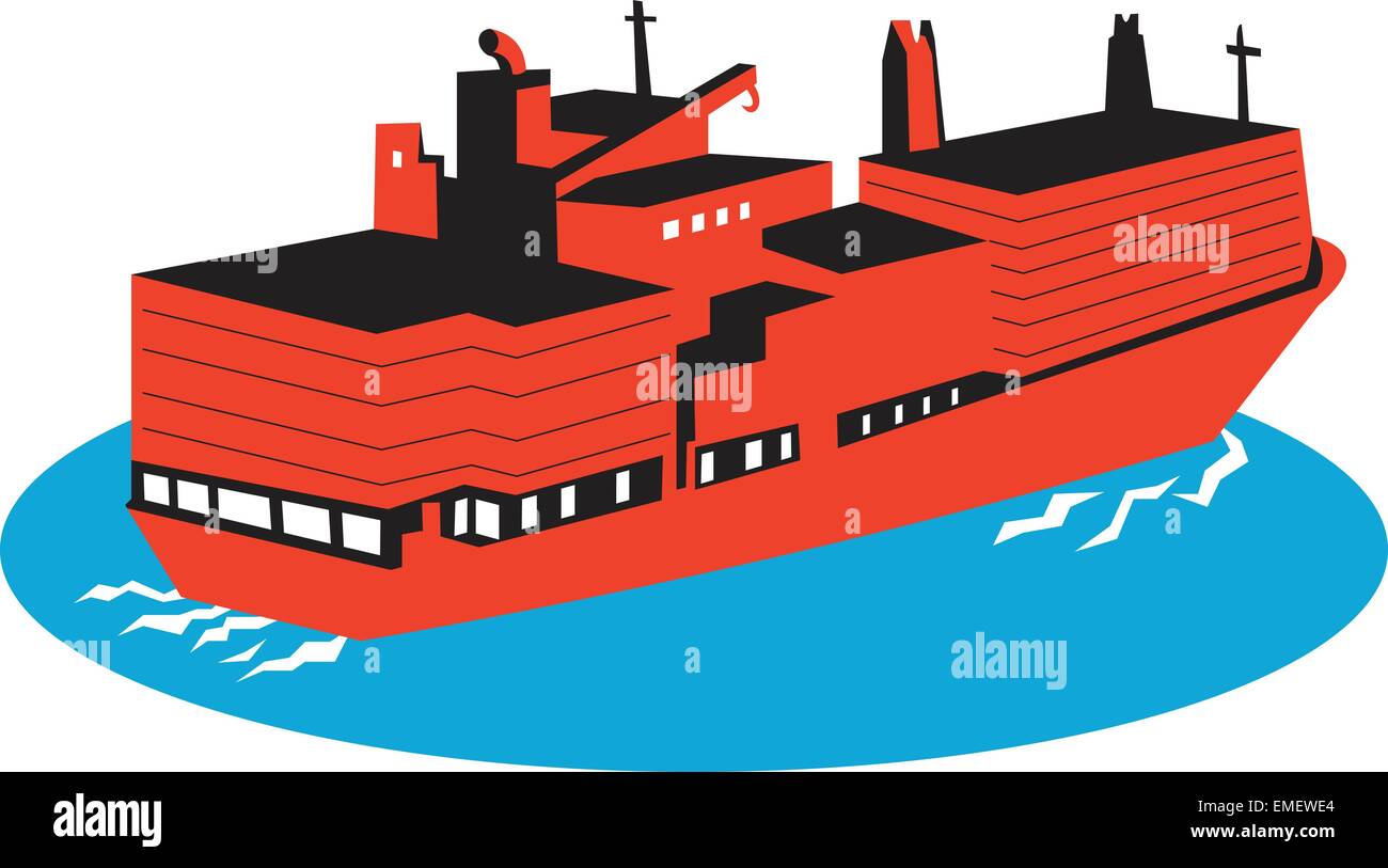 container cargo ship retro Stock Vector Image & Art - Alamy
