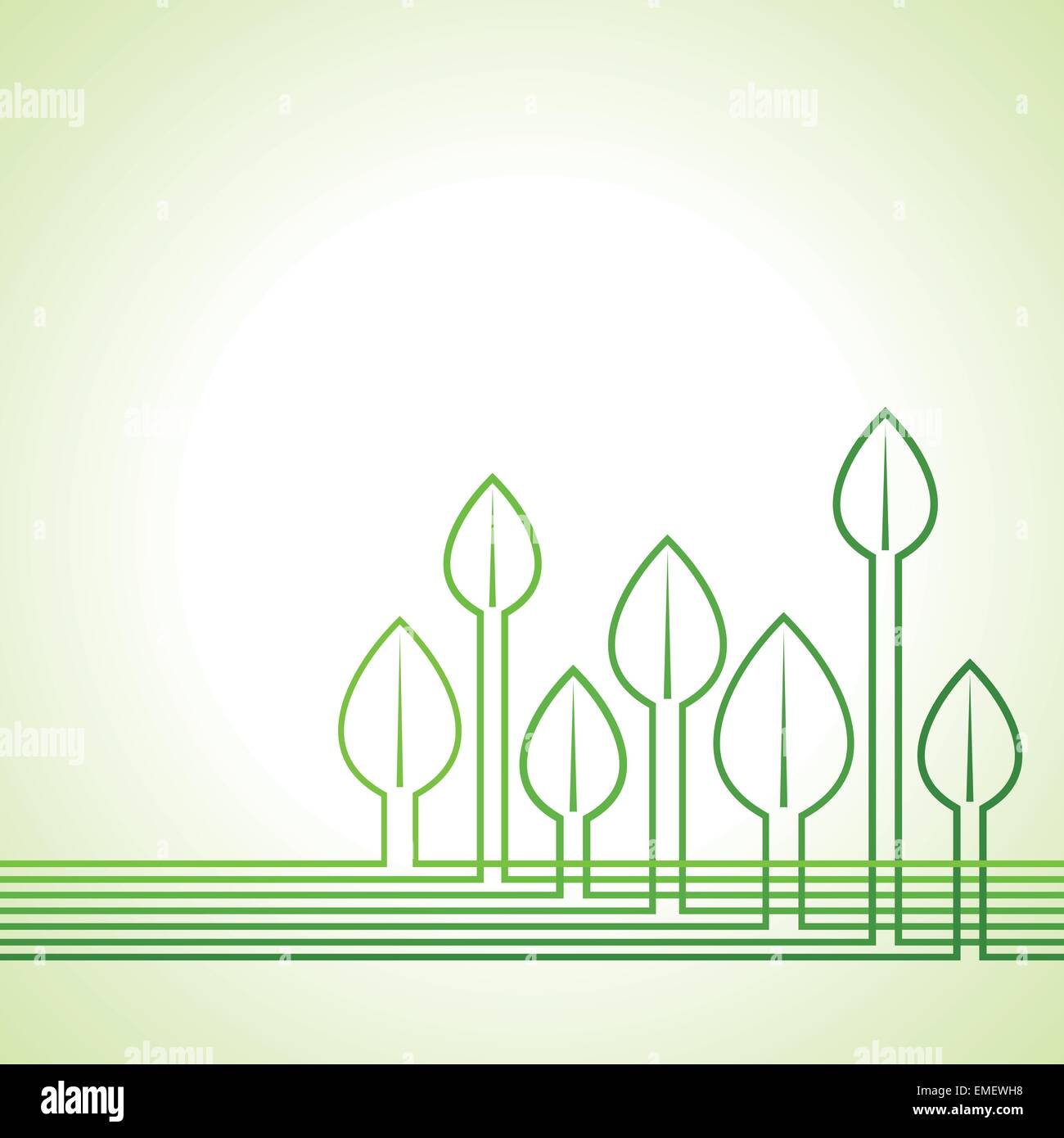 Ecology concept - Leaf background stock vector Stock Vector Image & Art ...