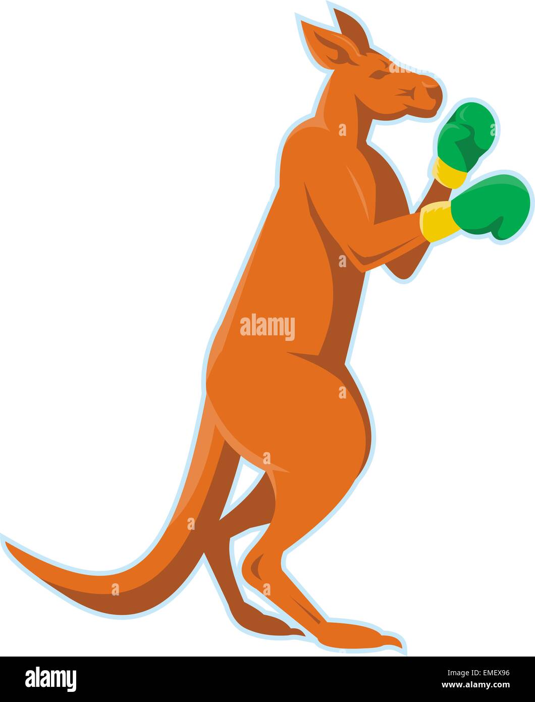 Boxing Kangaroo High Resolution Stock Photography and Images Alamy