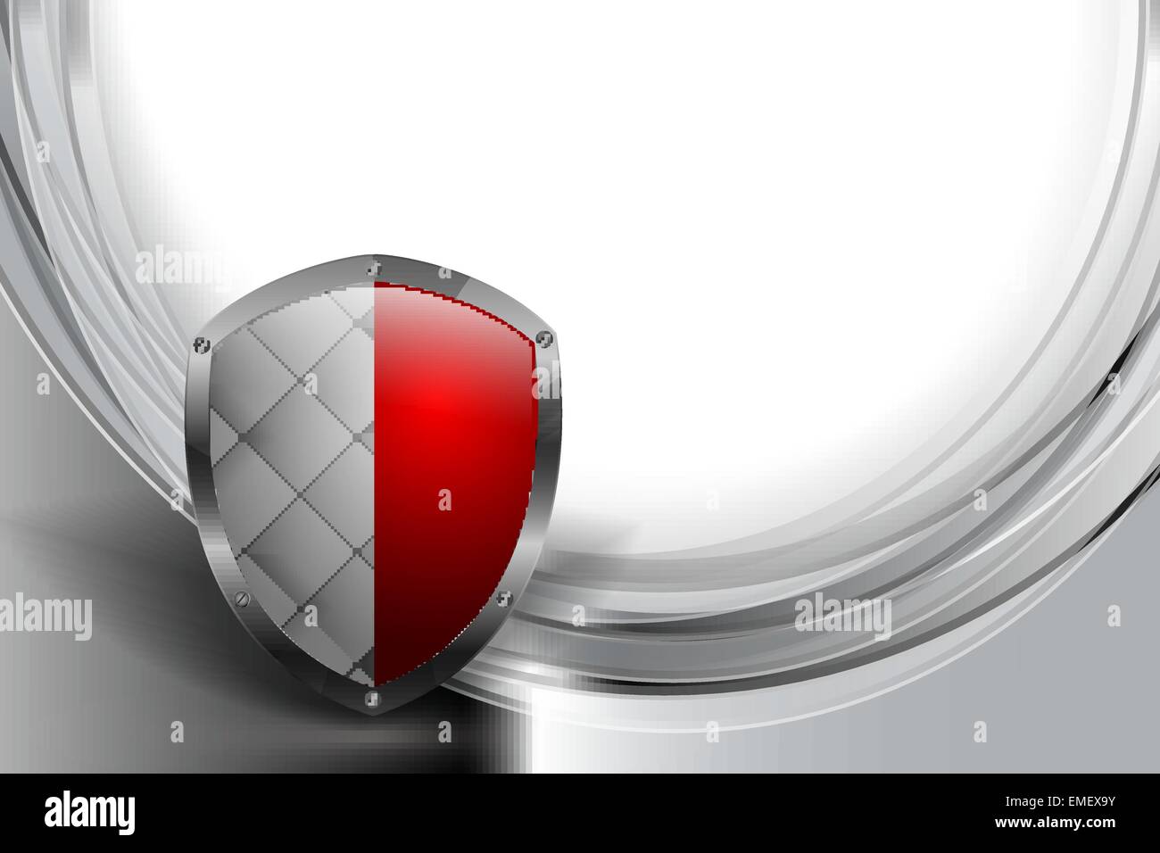 Vector card shield design hi-res stock photography and images - Alamy