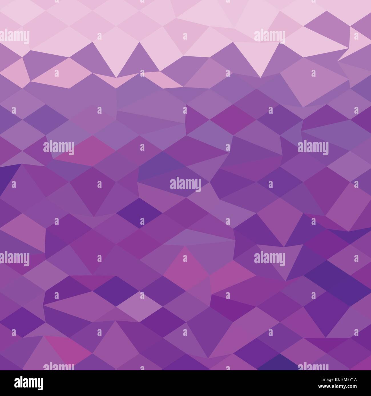 Purple Abstract Low Polygon Background Stock Vector