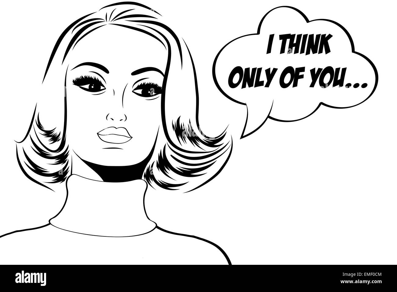 pop art cute retro couple in comics style Stock Vector Image & Art Alamy