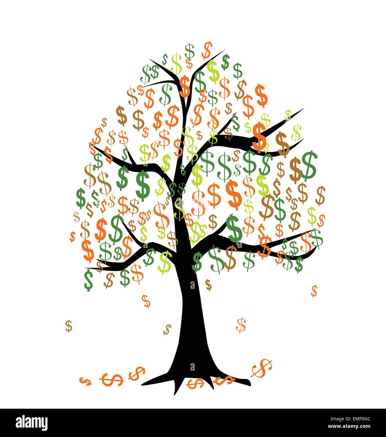 Money Tree Stock Vector