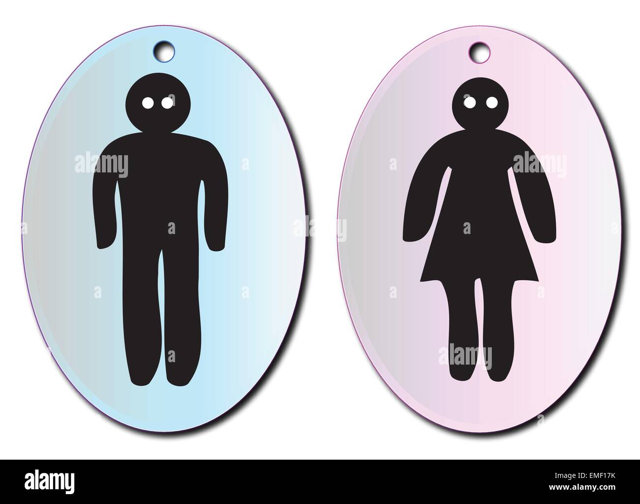Toilet Signs Stock Vector