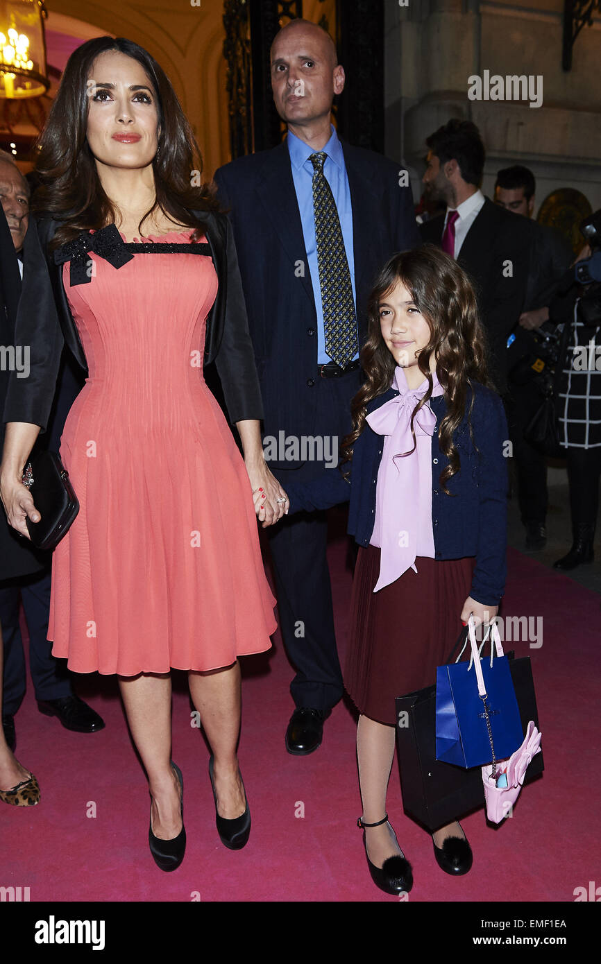 Salma Hayek And Valentina Paloma Pinault High Resolution Stock Photography And Images Alamy