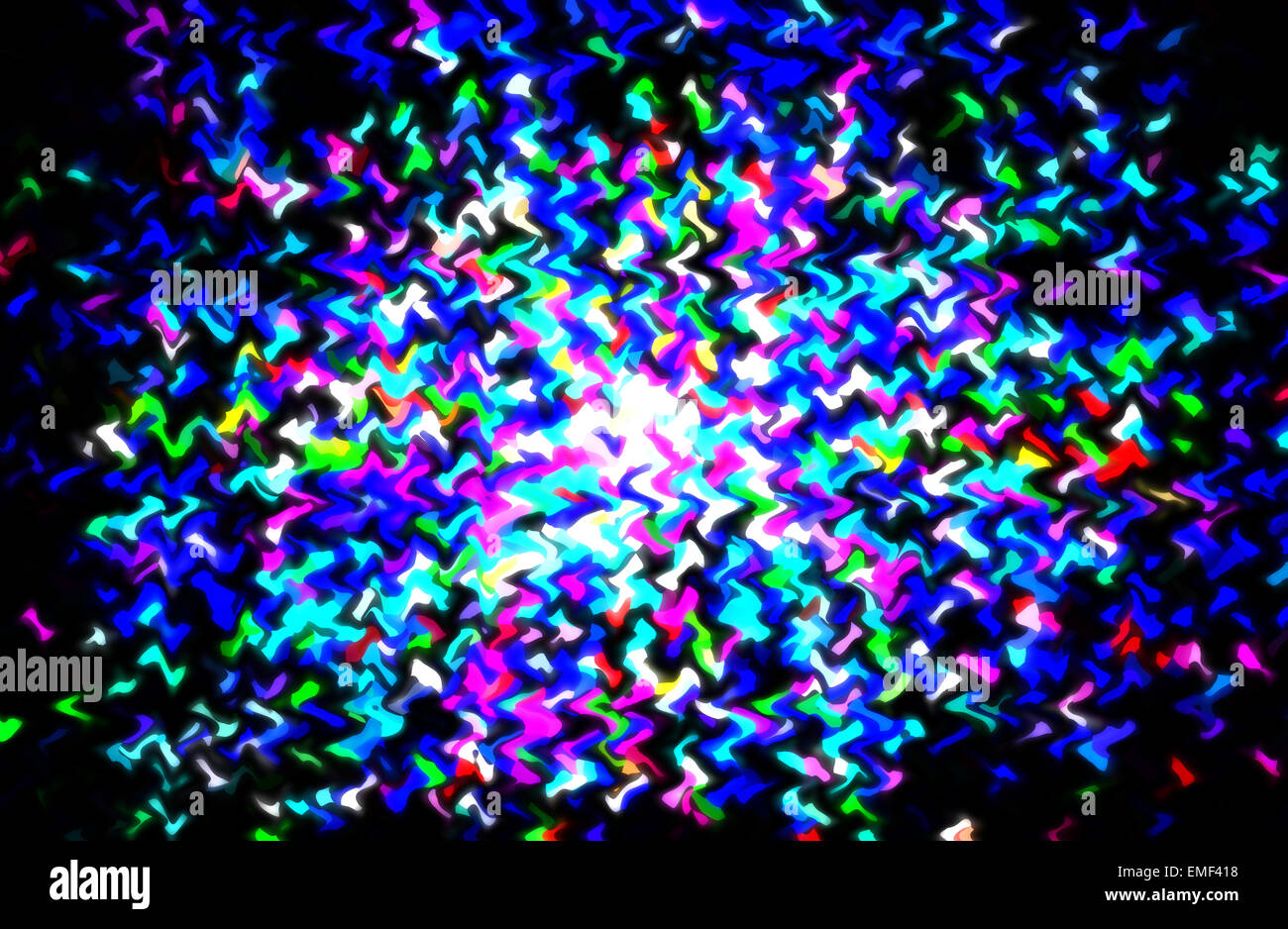 abstract blue and pink color background with digital wave Stock Photo ...