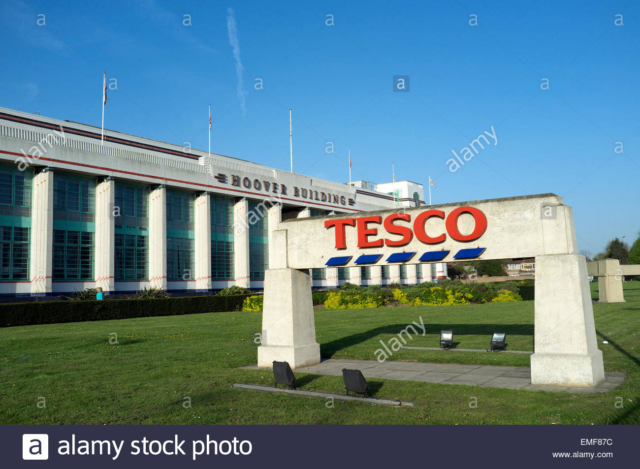 Tesco Hoover Building Stock Photos & Tesco Hoover Building Stock Images