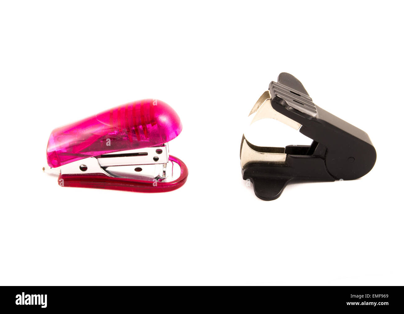 staple remover and stapler Stock Photo Alamy