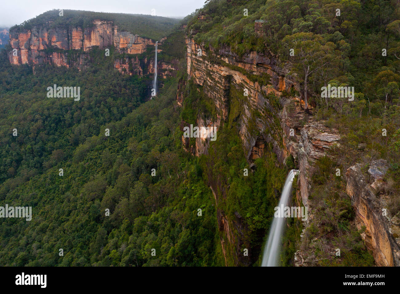 Horseshoe and Bridal Veil Falls Blue Mountains National Park NSW