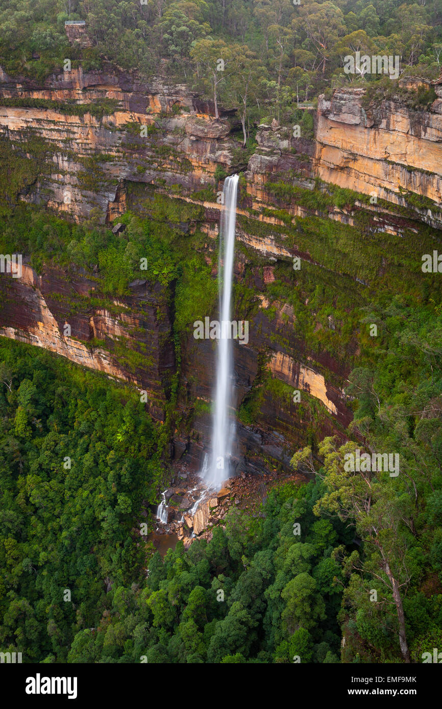 Horseshoe Falls - Blue Mountains National Park - NSW - Australia Stock Photo
