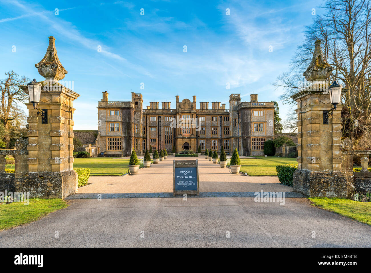 Eynsham Hall Hotel is a country house hotel in a Manor House