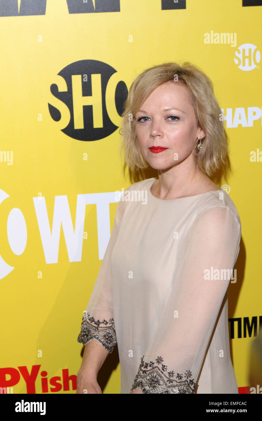 New York, New York, USA. 20th Apr, 2015. Showtime series premiere HAPPYish held at Sunshine