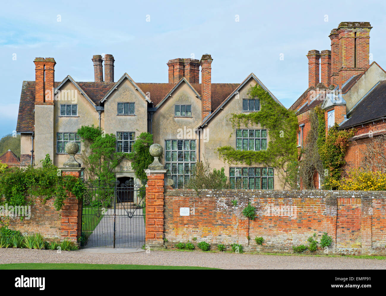 Packwood House, a National Trust property in Warwickshire, England UK