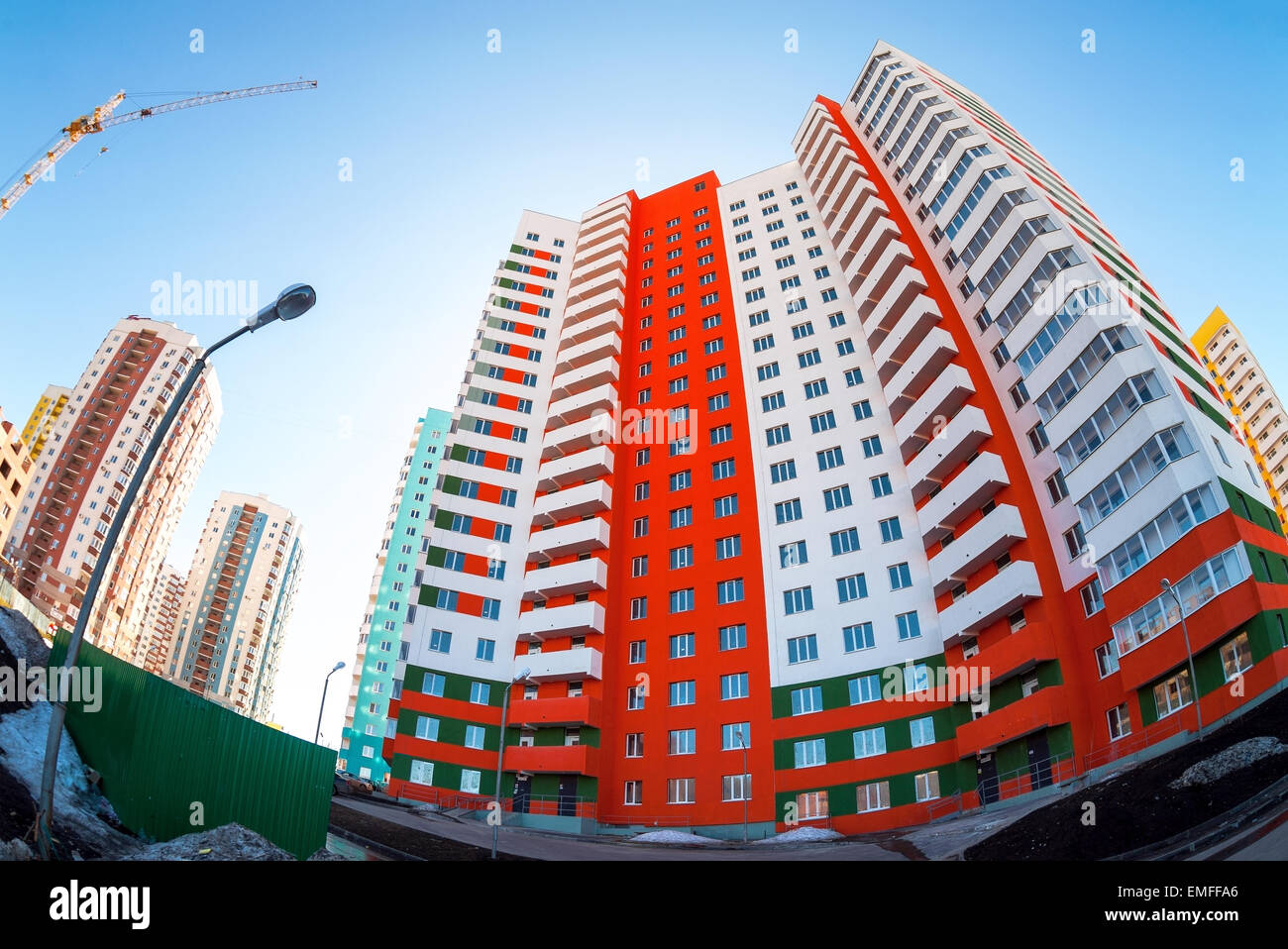 Tall apartment buildings hi-res stock photography and images - Alamy