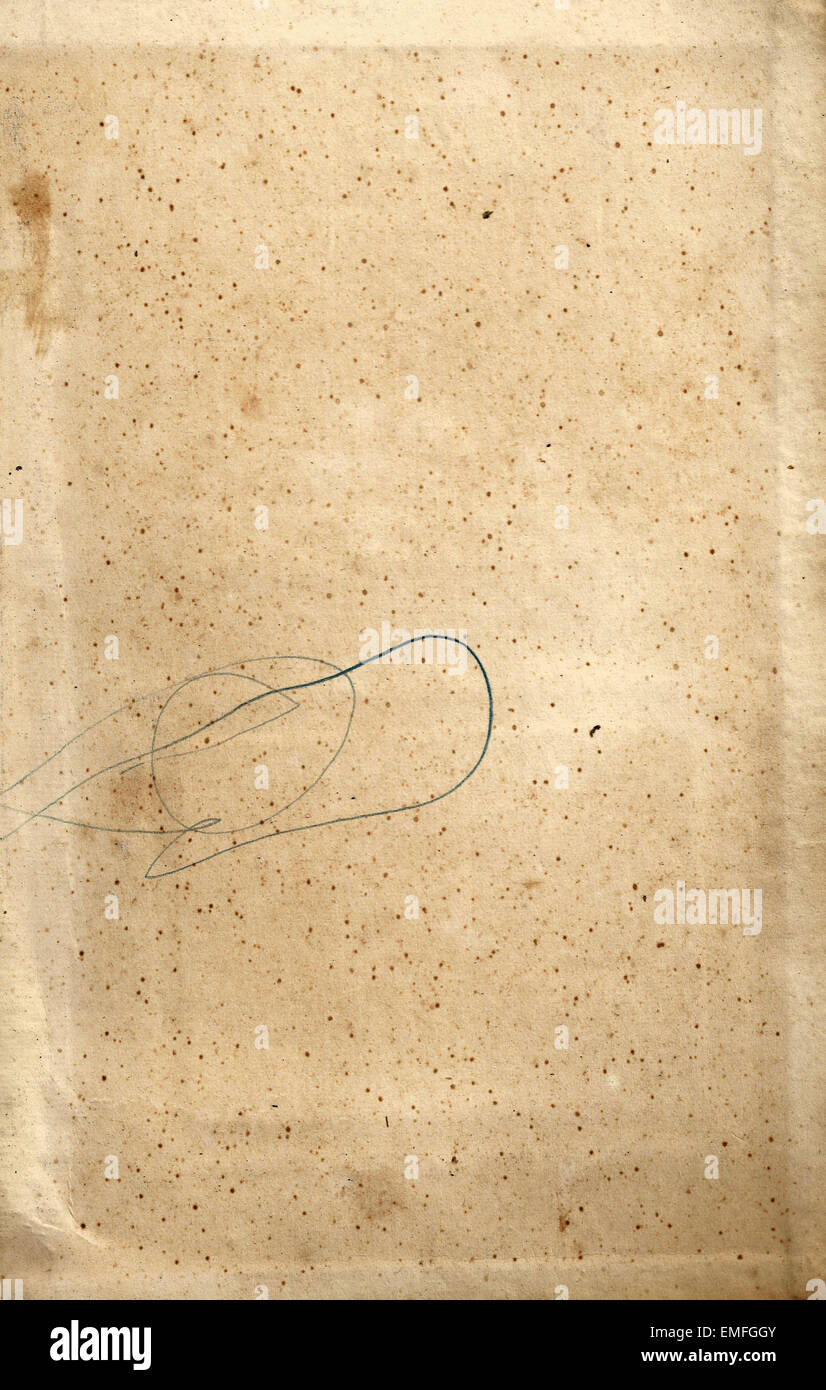 Old vintage yellow paper background. Old paper background Stock Photo