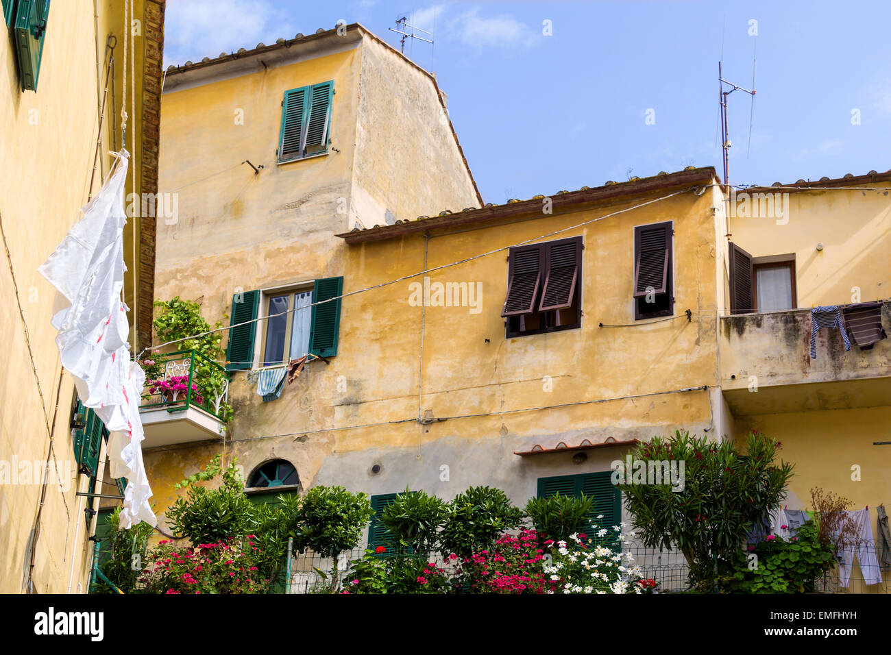 Mediterranean sea balcony italy hi-res stock photography and images - Alamy