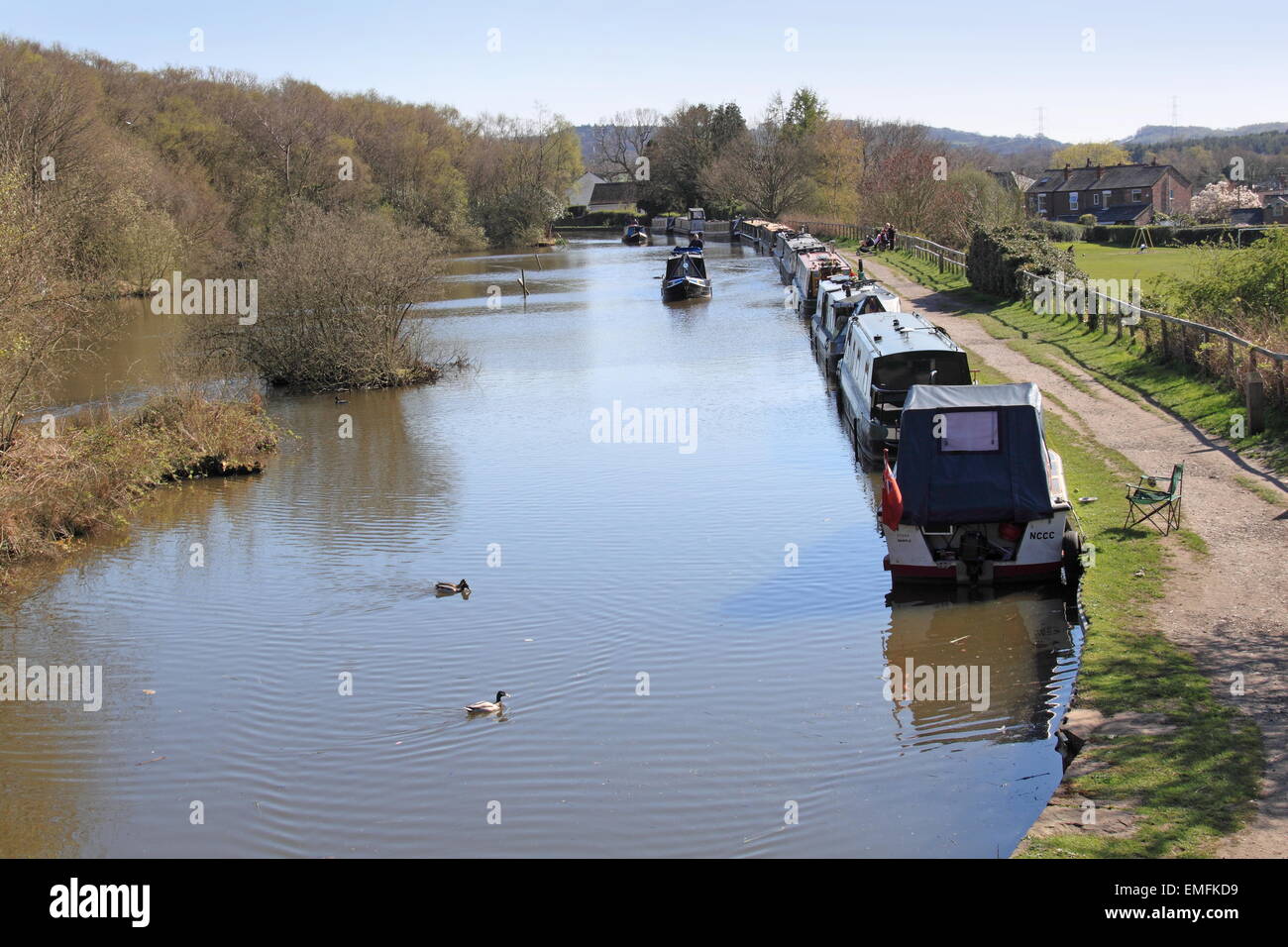 Macclesfield Canal, Higher Poynton, Stockport, Cheshire, England, Great